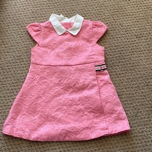 Janie and Jack baby girl dress with embroidery details